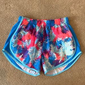 multicolored dri-fit shorts / size M / Nike